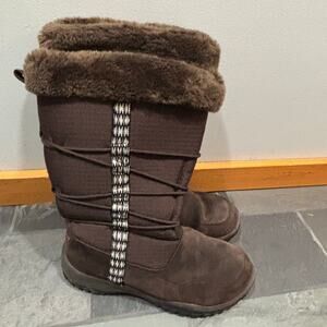 Baffin Amak Brown Waterproof Mid-Calf Boots. -size 9